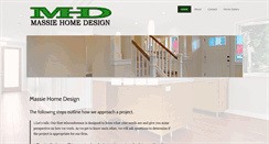 Desktop Screenshot of massiehomedesign.com