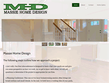 Tablet Screenshot of massiehomedesign.com